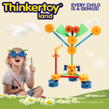 Plastic Educational DIY Toy Puzzle Game Blocks
